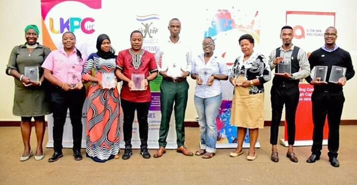 COPTEC5's tweet photo. We are humbled that our Executive Director was appreciated by @SMUG2004  for the work she does for the community because she supports others with information, technical and moral support to adhere well to their treatment. @SMUG2004  @hrapf_uganda  @awacuganda @GCWR_Uganda ,@Kuchu https://t.co/leH37Wgoqi