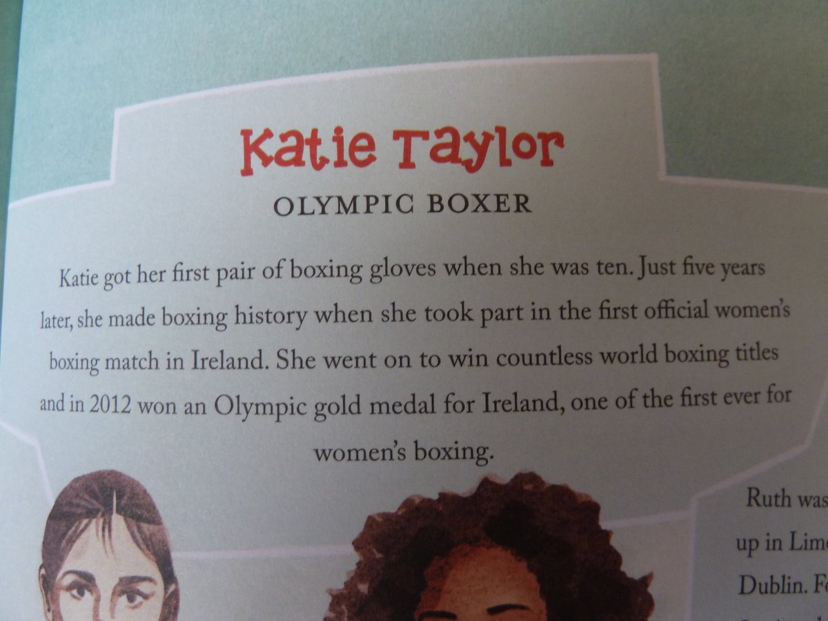 . @KatieTaylor took part in Ireland's 1st female boxing match! Since 2019, became 1 of only 7 boxers in history, female or male, to hold all 4 major world titles in boxing: WBA, WBC, IBF & WBO! Flag bearer for Ireland at 2012 Olympics & won gold medal in lightweight division! 