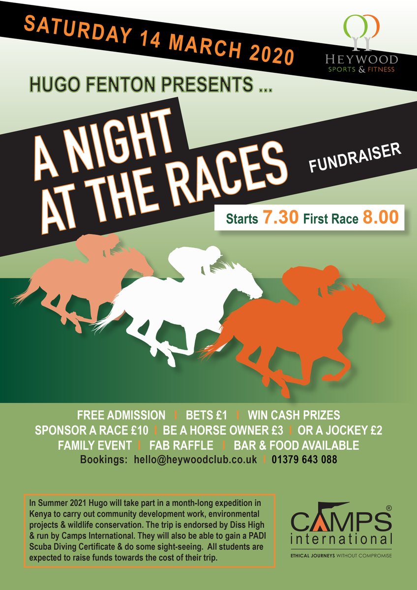 Please attend our evening ...