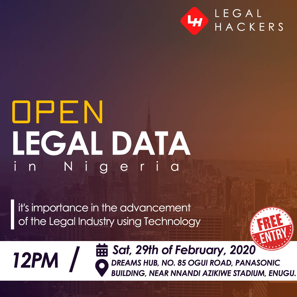 Legal Hackers Enugu tweet media