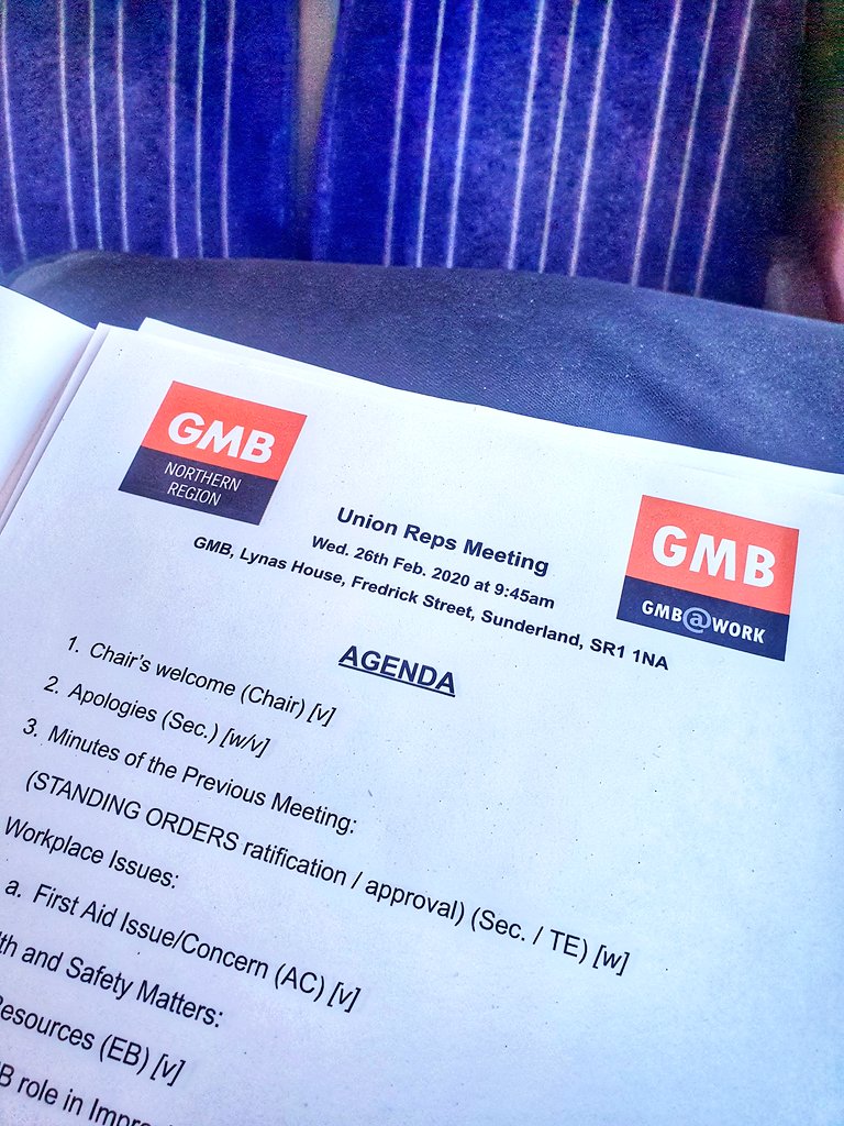 Patrick_Rice's tweet image. Sunderland bound for Day 3 of my @GMB_union #WorkplaceReps Course.

And with my Agenda produced, it's a bright start to the day in more ways than one, as I pass over the Tyne Gorge on this morning's @northernassist 156.

#BrightStart
#LearningTogether

@GMBDurham
@GMBNorthern
