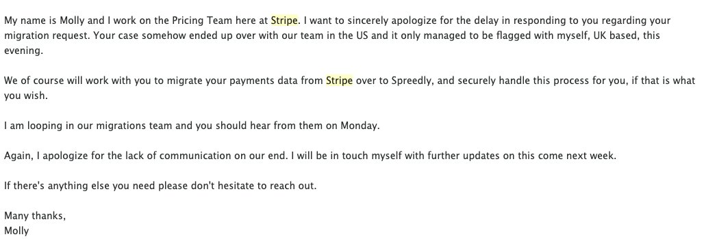 JigsawBox's tweet image. IT is now wednesday. You failed to contact me have I sent 2 emails asking for your help. I have had no response. People  be cautious if you are considering using Stripe because if you ever need their assistance they ignore you. @stripe