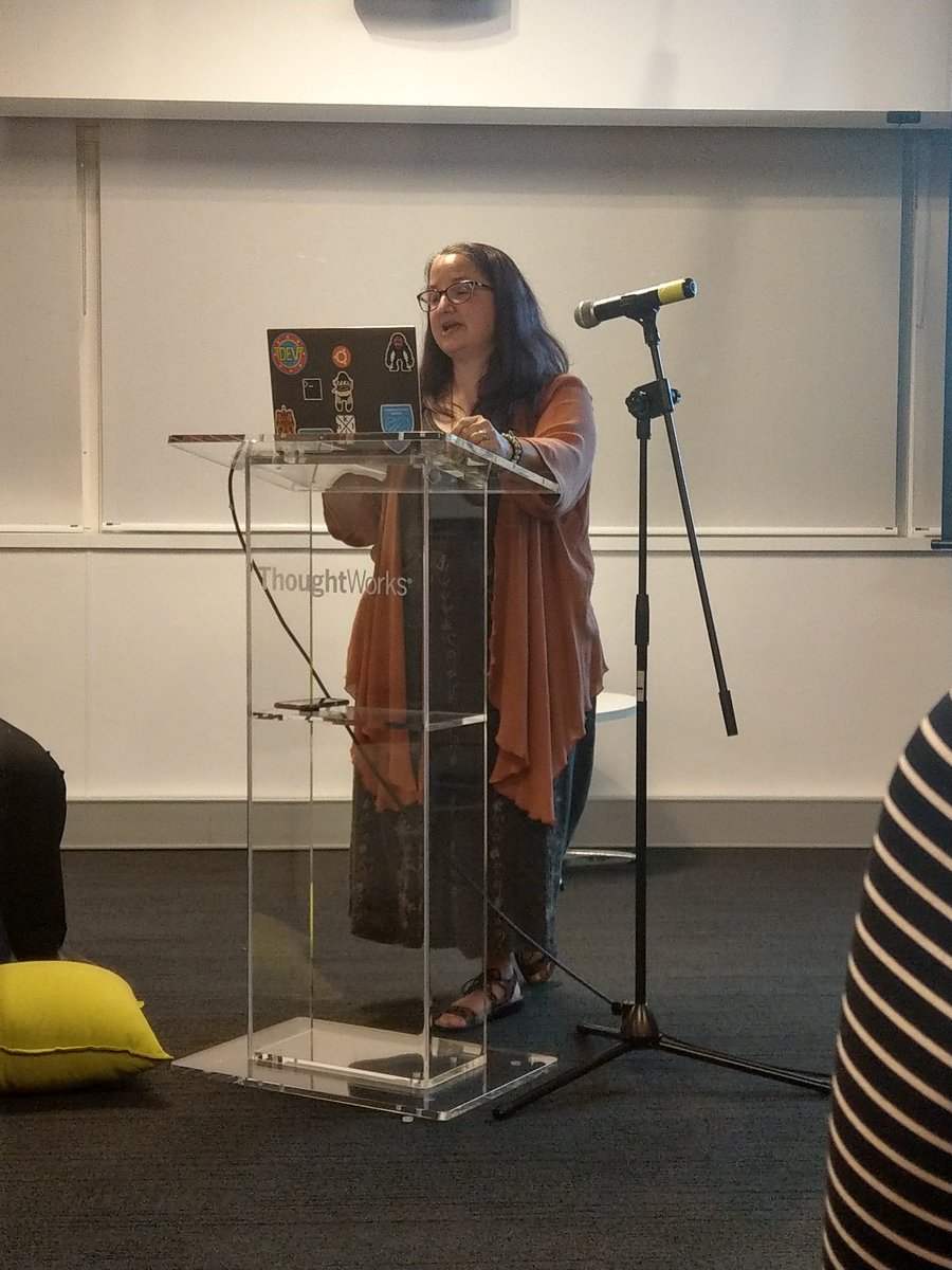 CarlieHamilton_'s tweet photo. Measure success by how happy they are - @JanelBrandon12 at @WomenWhoCodeBNE #WomenWhoCodeBNE https://t.co/NoYWDnYiOE