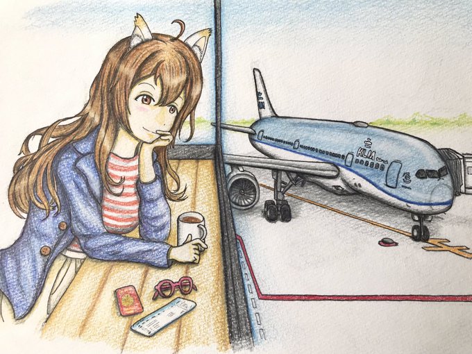 飛行機 イラスト 右向き Magandaku Com