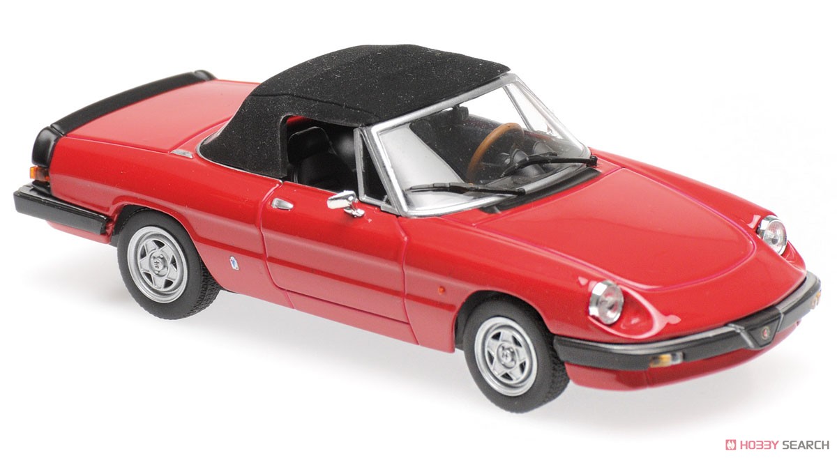 入荷】 1/43 アルファ ロメオ スパイダー 1983 レッド (PMA(ポールズ