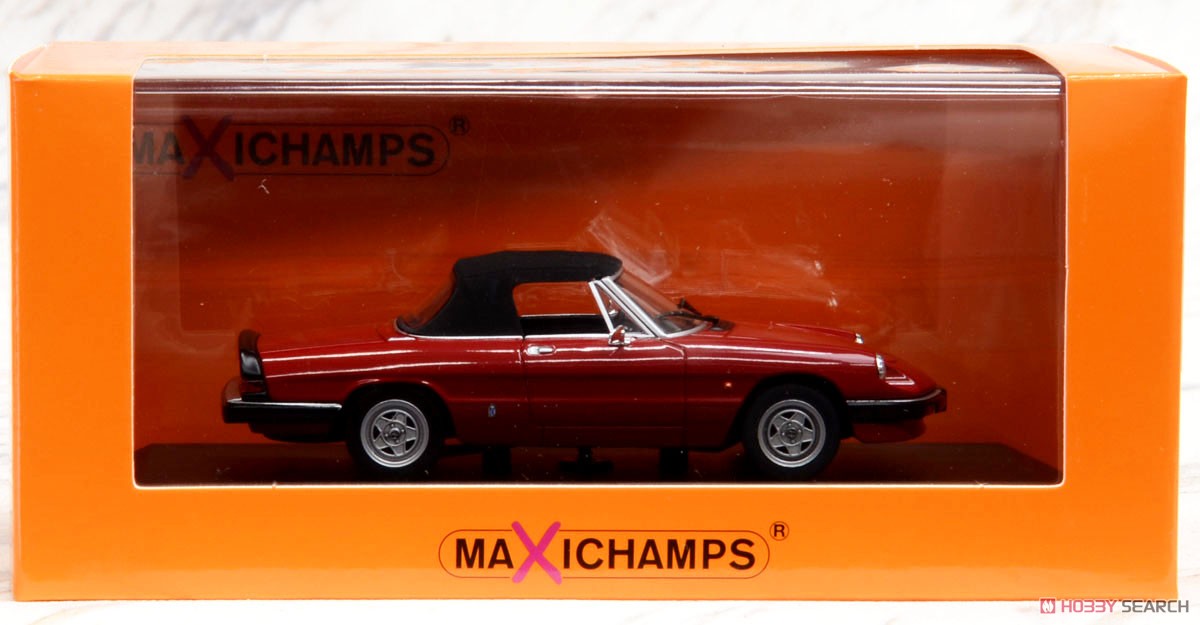 入荷】 1/43 アルファ ロメオ スパイダー 1983 レッド (PMA(ポールズ