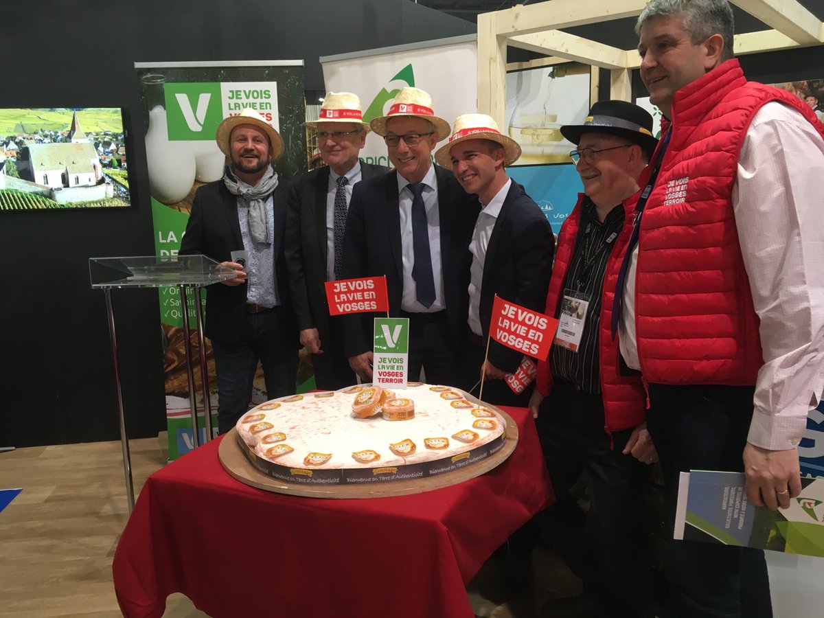 MFreyss's tweet photo. Inauguration de la journée vosges au Sia ⁦@CA_AlsaceVosges⁩ https://t.co/EWXtALNsSu