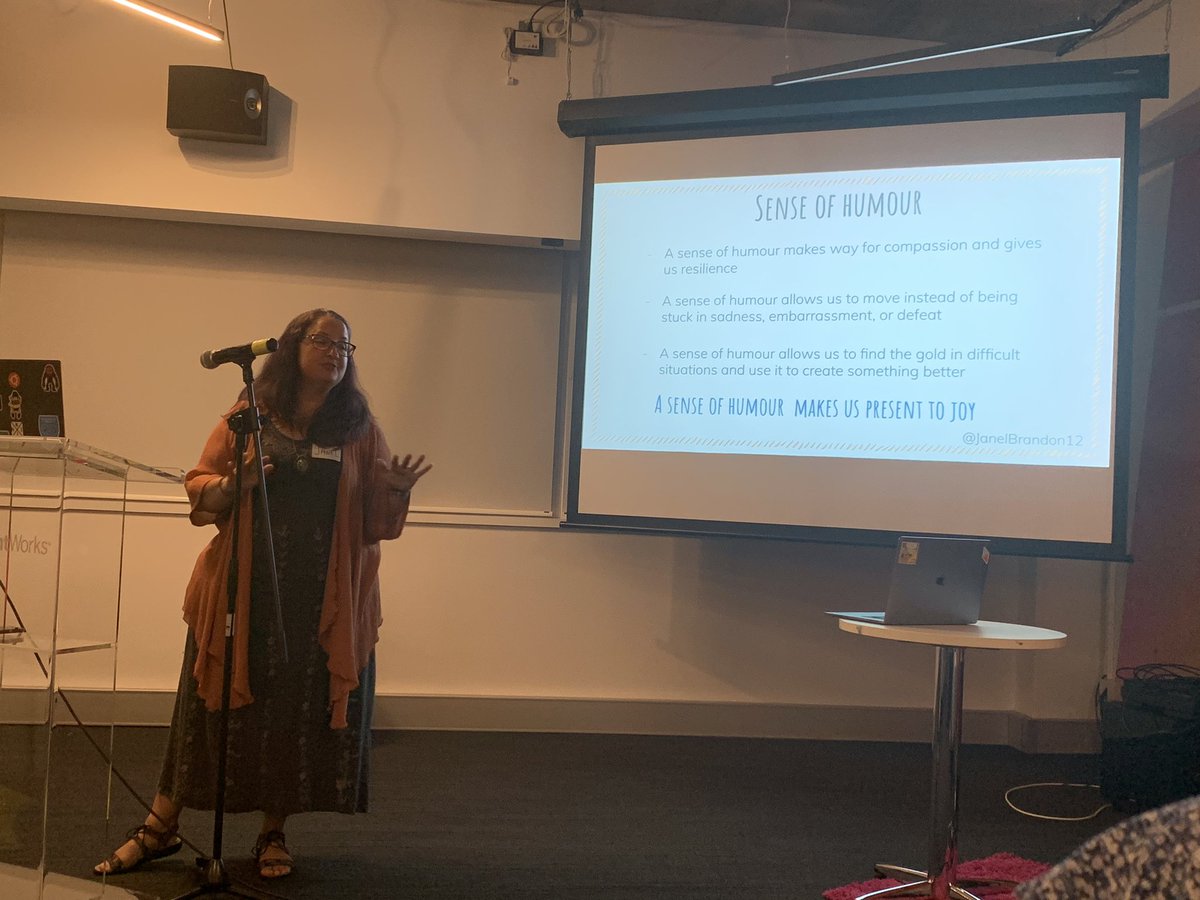 ashlebug's tweet photo. A sense of humour makes us present to joy π
@JanelBrandon12 @CoderAcademy_au @WomenWhoCodeBNE #WomenWhoCodeBNE https://t.co/zBooleMgBL