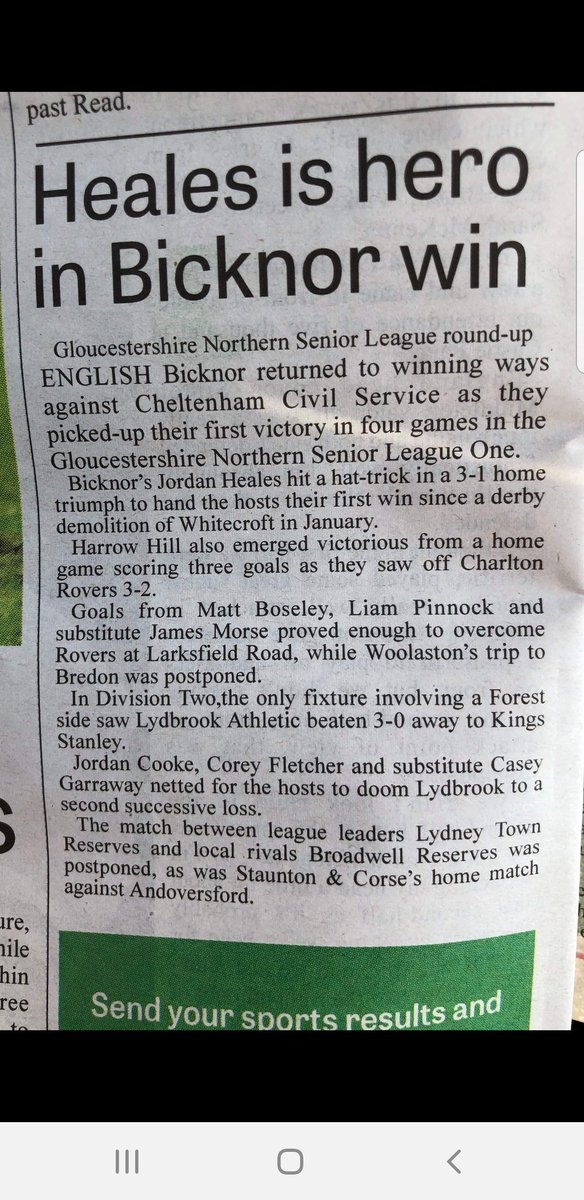 English Bicknor FC tweet media
