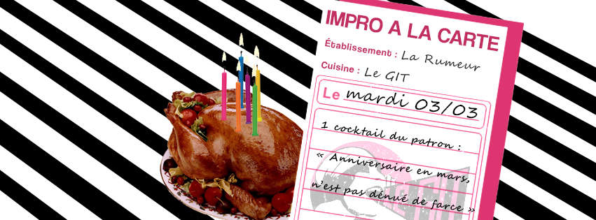 improGIT's tweet image. La semaine prochaine, on se retrouve à La Rumeur !