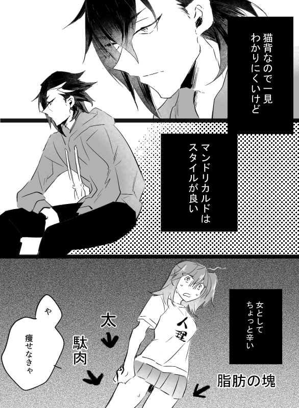 ただ付き合い出したらめっちゃ言う(酔ってる場合でも言う)でも「だからそれブーメランだから!!」って怒られる
#マンぐだ♀ 