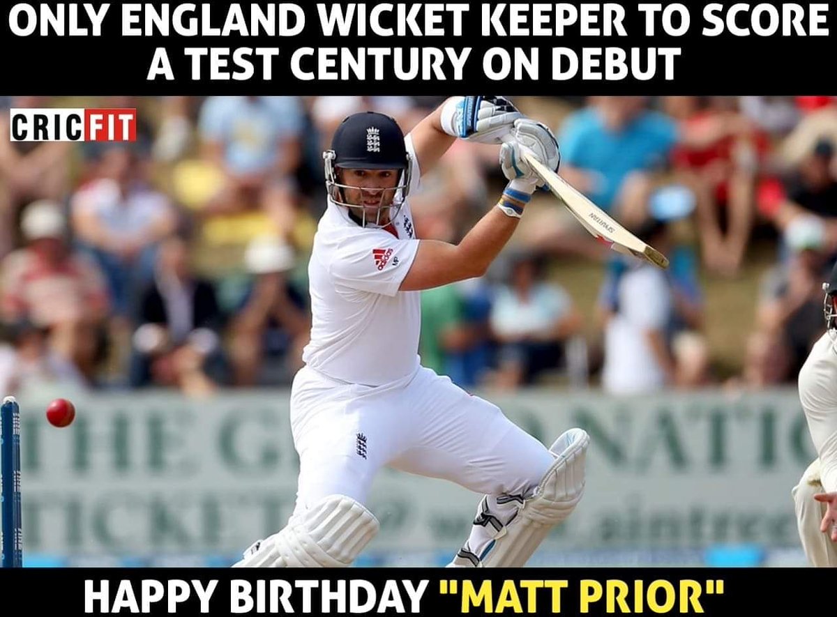 CricFit's tweet photo. Happy Birthday @MattPrior13
#MattPrior #EnglandCricket https://t.co/uCW00TPTYe