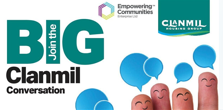 ClanmilHousing's tweet image. 📢The Big Clanmil Conversation is in Downpatrick!📢

Talk about how we can all work together to make sure the homes and services we offer meet your needs:

2 March 6pm
Down Arts Centre, 26 Irish Street, Downpatrick

Book here buff.ly/2PDCgCH
Or call 028 9087 6000