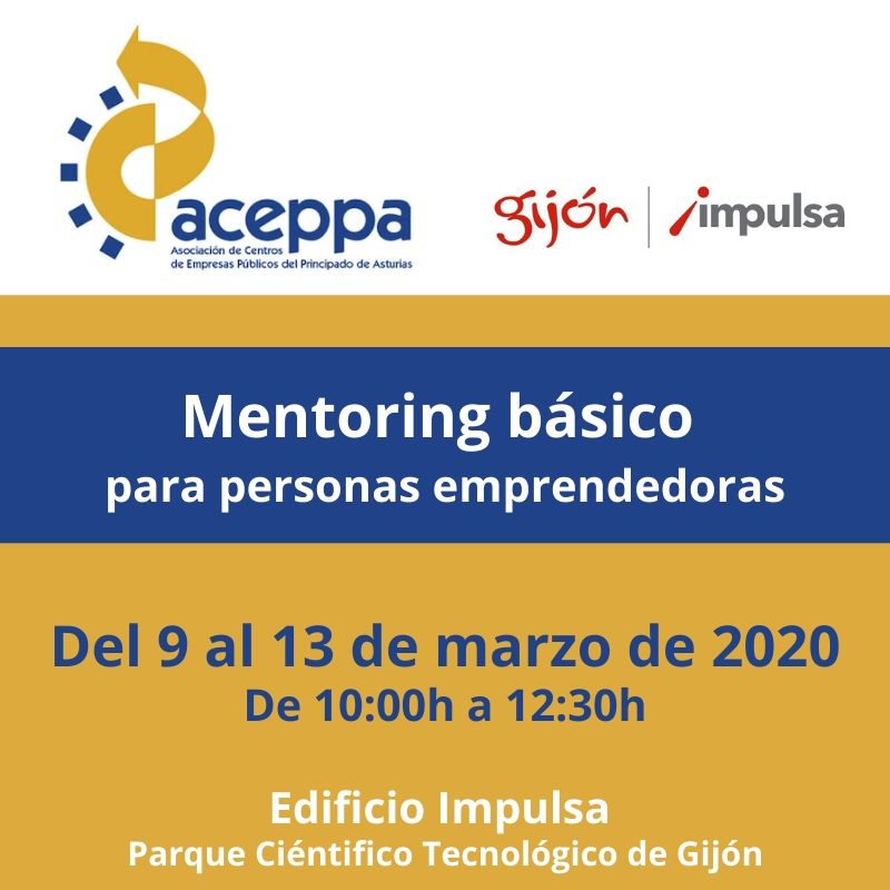 🔊 Plazo abierto para una nueva edición de Mentoring Básico para personas emprendedoras en <a href="/GijonImpulsa/">Gijón Impulsa</a>.

Más info e inscripciones ➡️  bit.ly/3bOMh9f