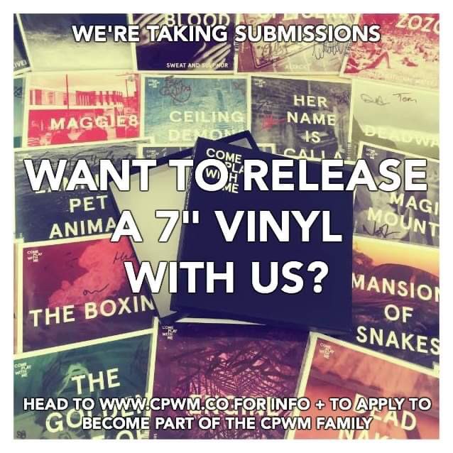 Come Play With Me (@cpwmco) on Twitter photo WANT TO RELEASE YOUR MUSIC ON A 7" VINYL?
Weโve opened up submissions! If youโre based in the Leeds region, hereโs your chance.
Info + form: bit.ly/CPWMsubmissions
Deadline midnight Sunday March 1st
Huge thanks to <a href="/ace_national/">Arts Council England</a> <a href="/ace_thenorth/">Arts Council England, North</a> for making this release possible! WANT TO RELEASE YOUR MUSIC ON A 7" VINYL?
Weโve opened up submissions! If youโre based in the Leeds region, hereโs your chance.
Info + form: bit.ly/CPWMsubmissions
Deadline midnight Sunday March 1st
Huge thanks to <a href="/ace_national/">Arts Council England</a> <a href="/ace_thenorth/">Arts Council England, North</a> for making this release possible!
