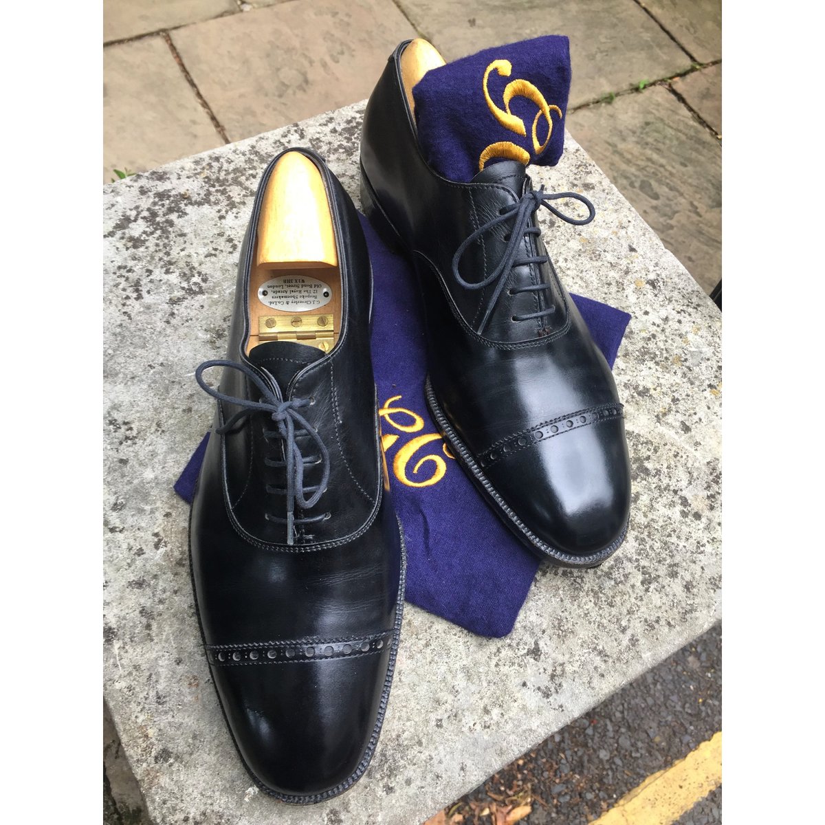 Bespoke shoes by George Cleverley 