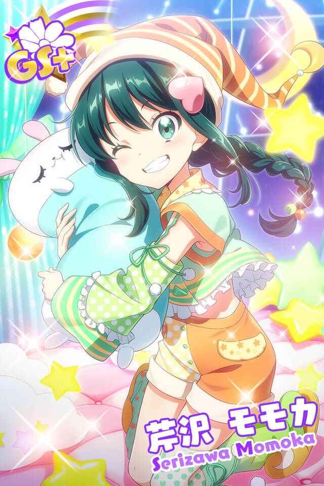 パジャマライブのモモカちゃんの新GS+カード！ 「モモカ、遊び以外で