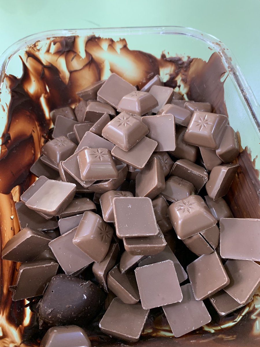 AIS_DigitalEd's tweet photo. Reversible and Irreversible Changes.  In Grade 3 we turn solid chocolate into a liquid by heating it up, poured it into molds and made it solid again by cooling the liquid down. Science is delicious! #AISGrade3 https://t.co/6J0Mz1Ak5e