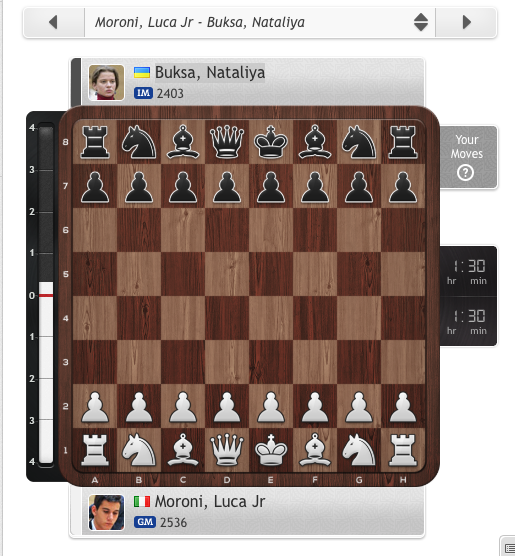 OffScacchi's tweet photo. Aeroflot Open | Round 8

Moroni, Luca Jr vs. Buksa, Nataliya

PRONTI???

Segui la diretta > https://t.co/0CLJtjZAxD https://t.co/UsuWIBfGdG