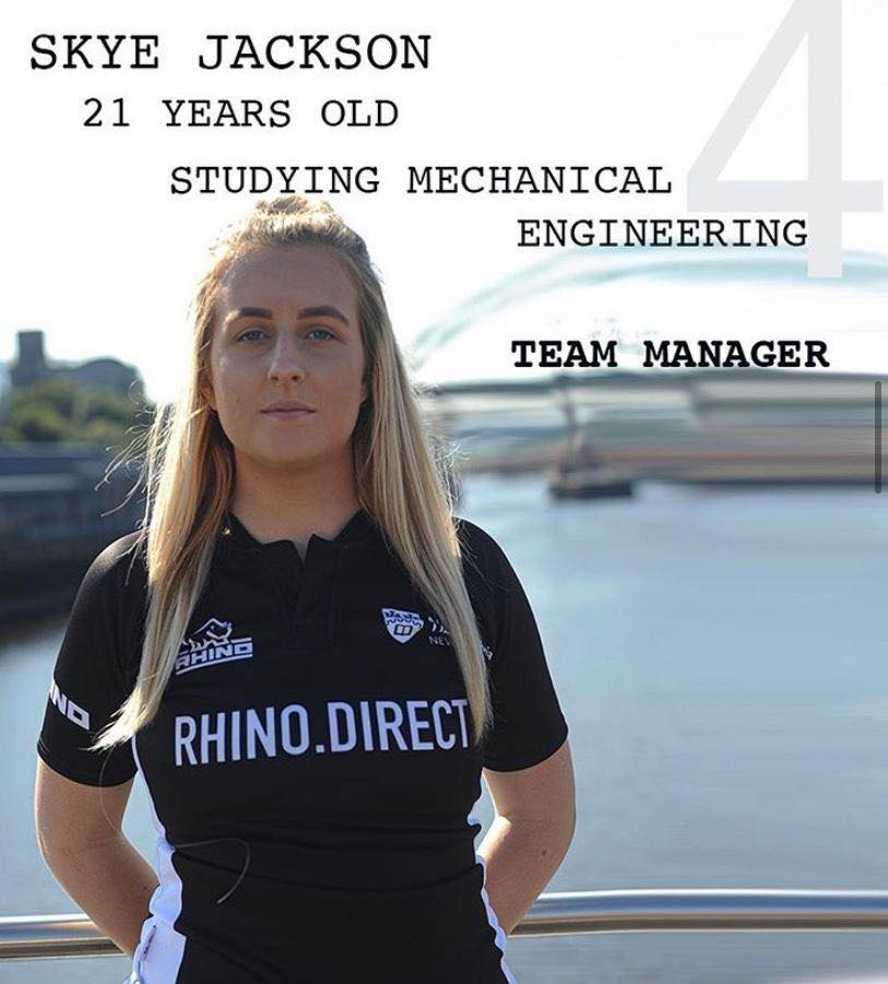 NorthUniSport's tweet photo. Women's Rugby 🏉 | Its Game Day!!! Meet the rest of the @TNWomensRugby players who will compete against Durham TODAY! Come down to Kingston Park Stadium  for the BUCS Quarter Finals, Kick - Off at 17:00!! #WeareNorthumbria #WomensRugby #GetActiveYourWay https://t.co/x5CbwUHNcu