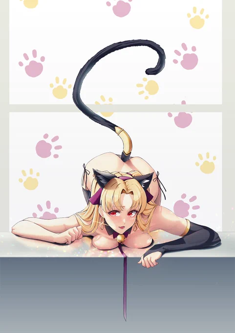 #FGO #エレシュキガル

エレちゃんは  猫耳モード😽😽 