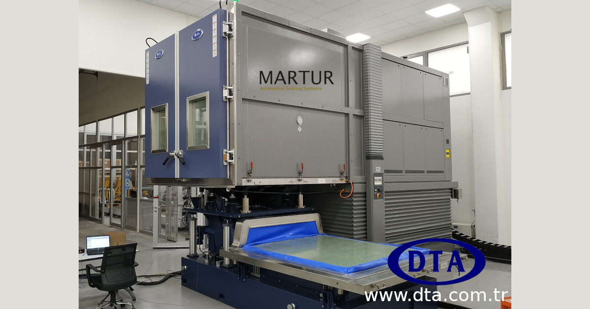 DTA_Muhendislik's tweet photo. MARTUR, ürünlerinin kontrollü iklim şartları altında titreşim ömür testlerini gerçekleştirebilmek için DTA Mühendislik ile çalışma kararı aldı. #elektrodinamiksarsici #termal #şokkabini #iklimlendirmekabini #shaker https://t.co/hjhSXy0aLi