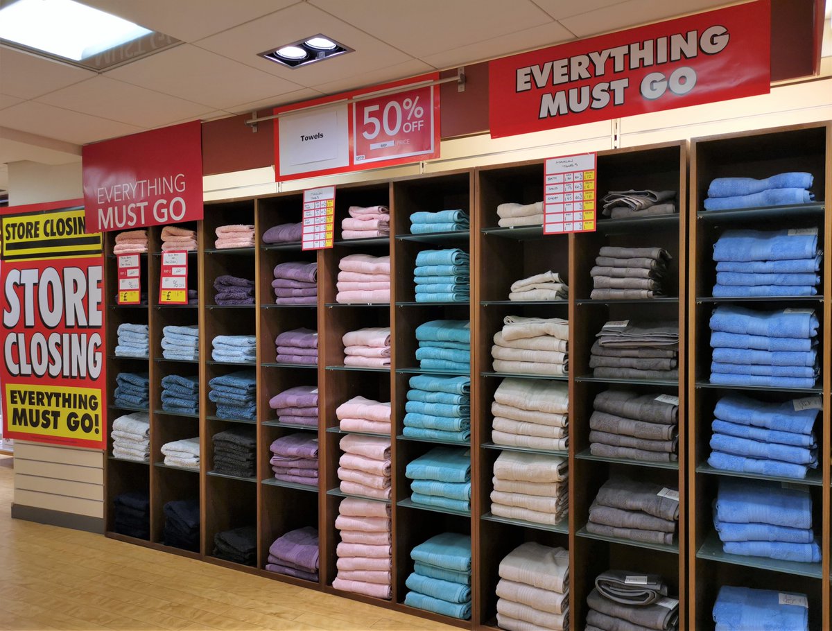 Towels, towels, towels!  🛀 #Bath #Sale #Oxford #ClosingDown
