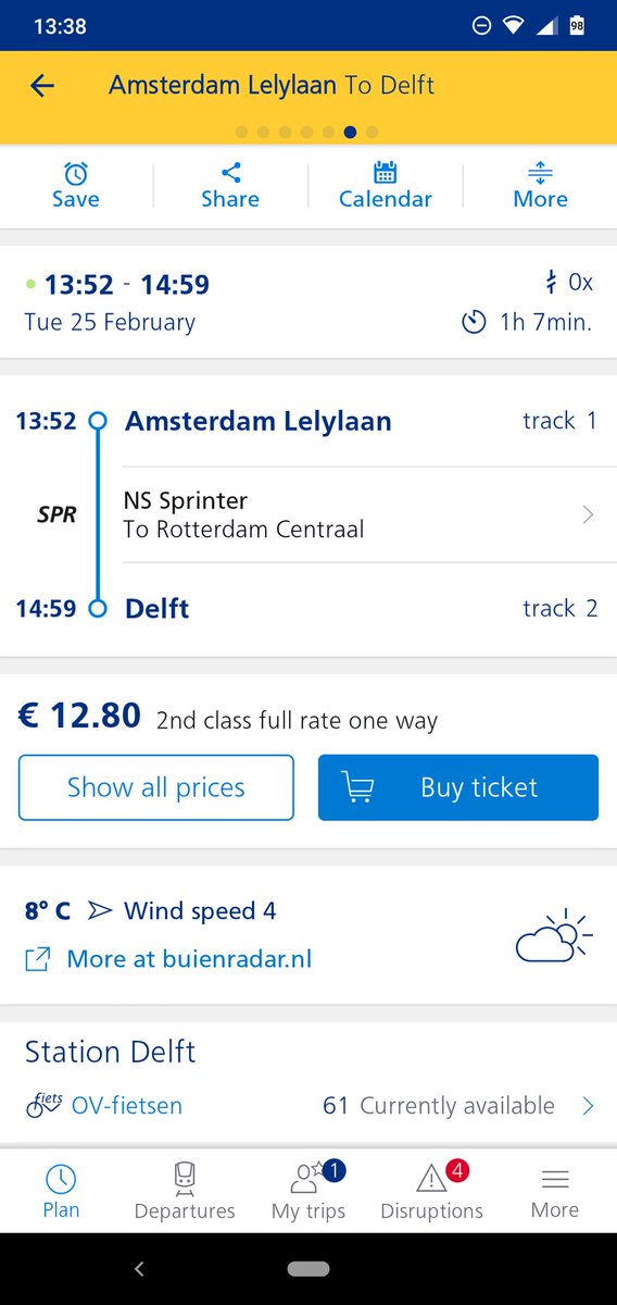 iledcb's tweet photo. Is deze een nieuwe reis? 😍🔥✨ Of is het tijdelijk? @NS_online https://t.co/ibqhQFfrKj