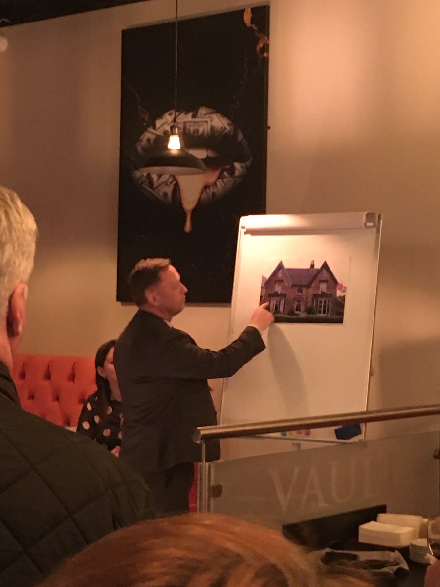 BlueSerifUK's tweet photo. Great @BwdChamber #meetthemembers networking event hosted by our clients @hcsurveyors at the @VaultShenfield last night! We learnt lots about different property periods and building defects! And great to see the leaflets we designed for the #HCSCycleClub there too! https://t.co/97s9HNnwrS