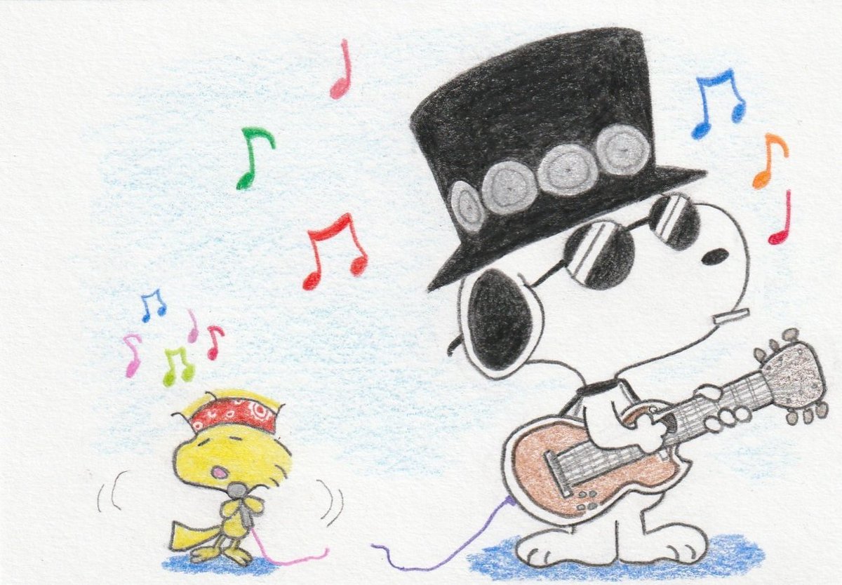 Sima Welcome To Peanuts スヌーピー イラスト Snoopy Illustration Gunsandroses