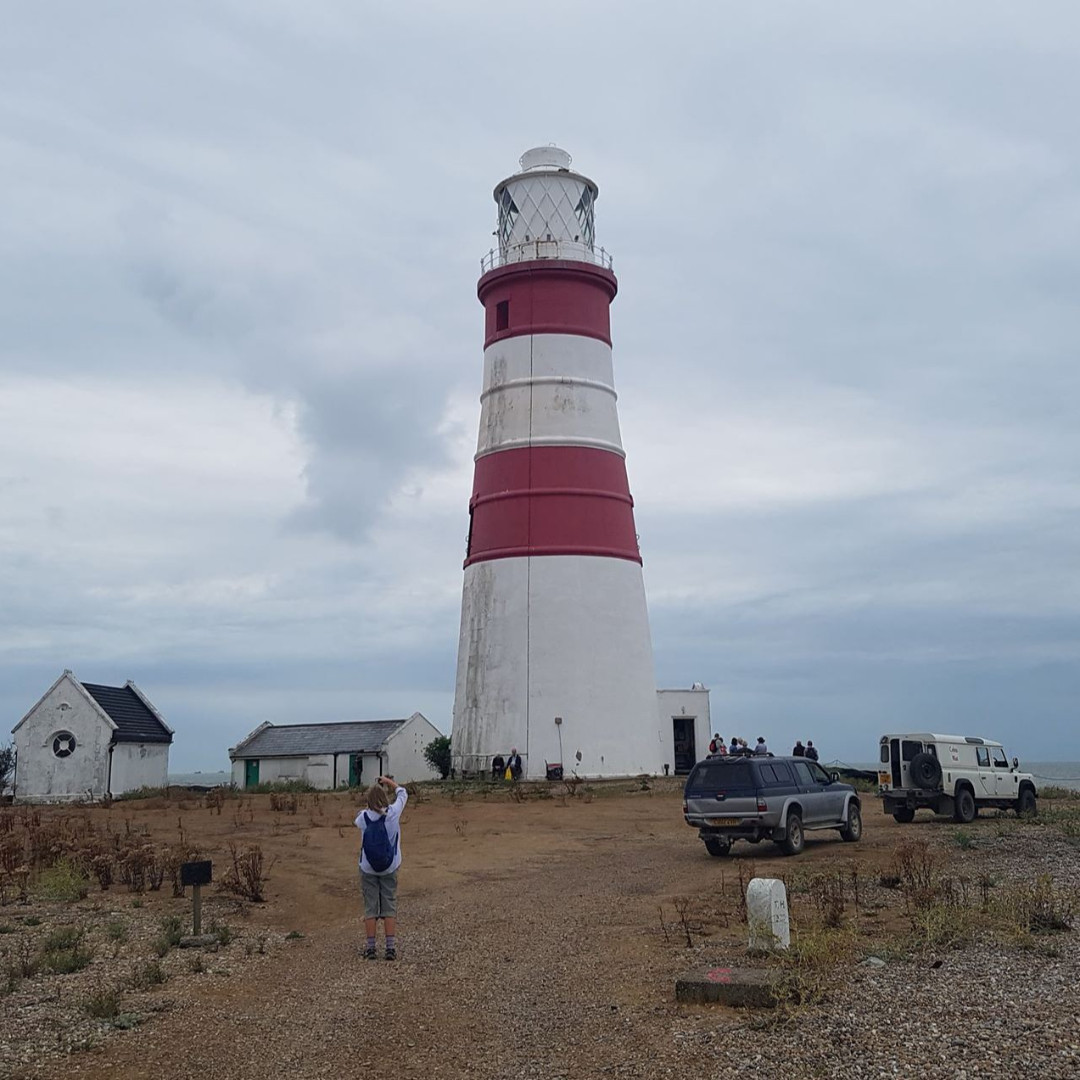 We're very sorry to hear that the #orfordness #lighthouse has finally succumbed to the sea and is set to be demolished in the next few weeks - a trip to the lighthouse was a staple of our member event calendar for many years.