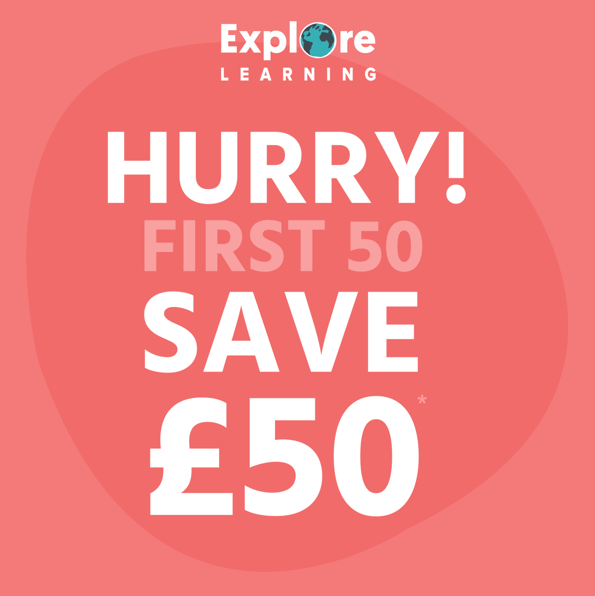 Only 4 days left! Join Explore Learning by 29th of February and you won't need to pay the £50 joining fee 💫⁠Book your #freetrial today! explorelearning.co.uk/offer/