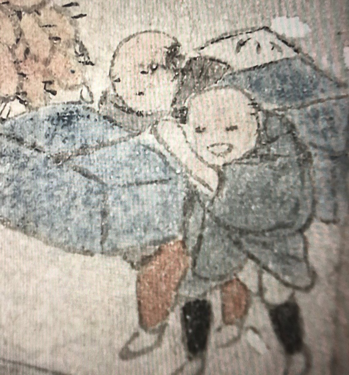 江戸時代に親近感あふれる絵柄ある かわいい かわいい 