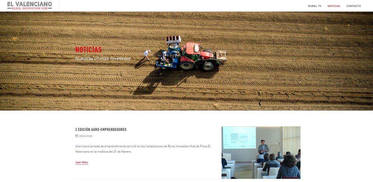 RuralInnoHUB's tweet photo. 🚨 Tenemos novedades en nuestra web 🚨
En los apartados de noticias y RuralTV encontrarás toda la información y contenidos multimedia de los eventos celebrados en el #RuralInnoHUB, el mayor ecosistema de #innovación en el sector #agroalimentario 📍🚀
▶ https://t.co/MoDd7X4FPt https://t.co/ED991Cqk2b