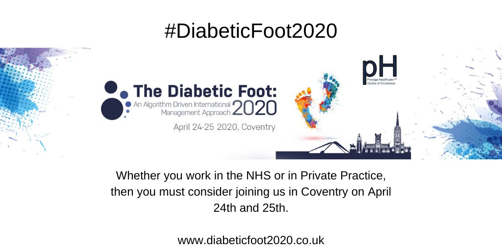 #DiabeticFoot2020  #diabetes #diabetescare #diabeticfootulcers #diabetologist #diabeticfoot #woundcare #woundhealing #orthotics #orthotist #podiatry #podiatrist #BAPO #NHS #orthopaedic #offloading #diabetesawareness #savefeetsavelives #WellnessWednesday 

diabeticfoot.co.uk