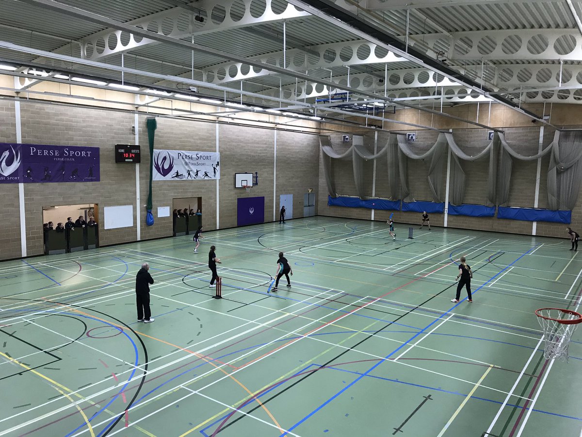 Great to be hosting the first rounds of the girls U13&15 Lady Taverners indoor cricket competition today. Good luck to all teams!