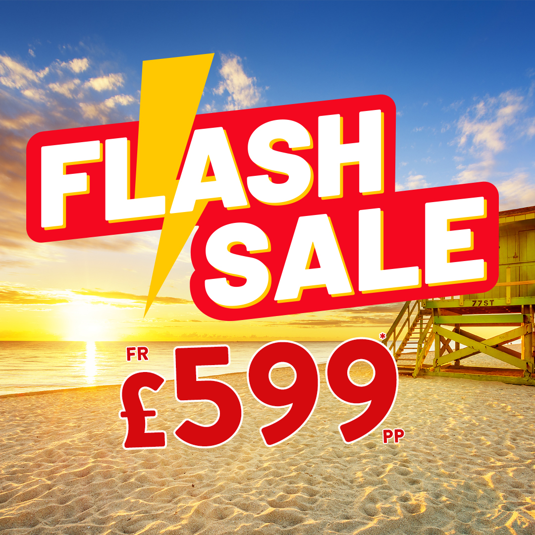 ⚡MEGA FLASH SALE⚡ 17nt holiday from Miami, New York, Bermuda &amp; Azores... to the UK from only £599pp 👉 bit.ly/382GTMN
🛳️ 16 night Full Board cruise on board MSC Meraviglia
🌴 FREE 1 night Miami stay
💸 Save £2,200 per couple