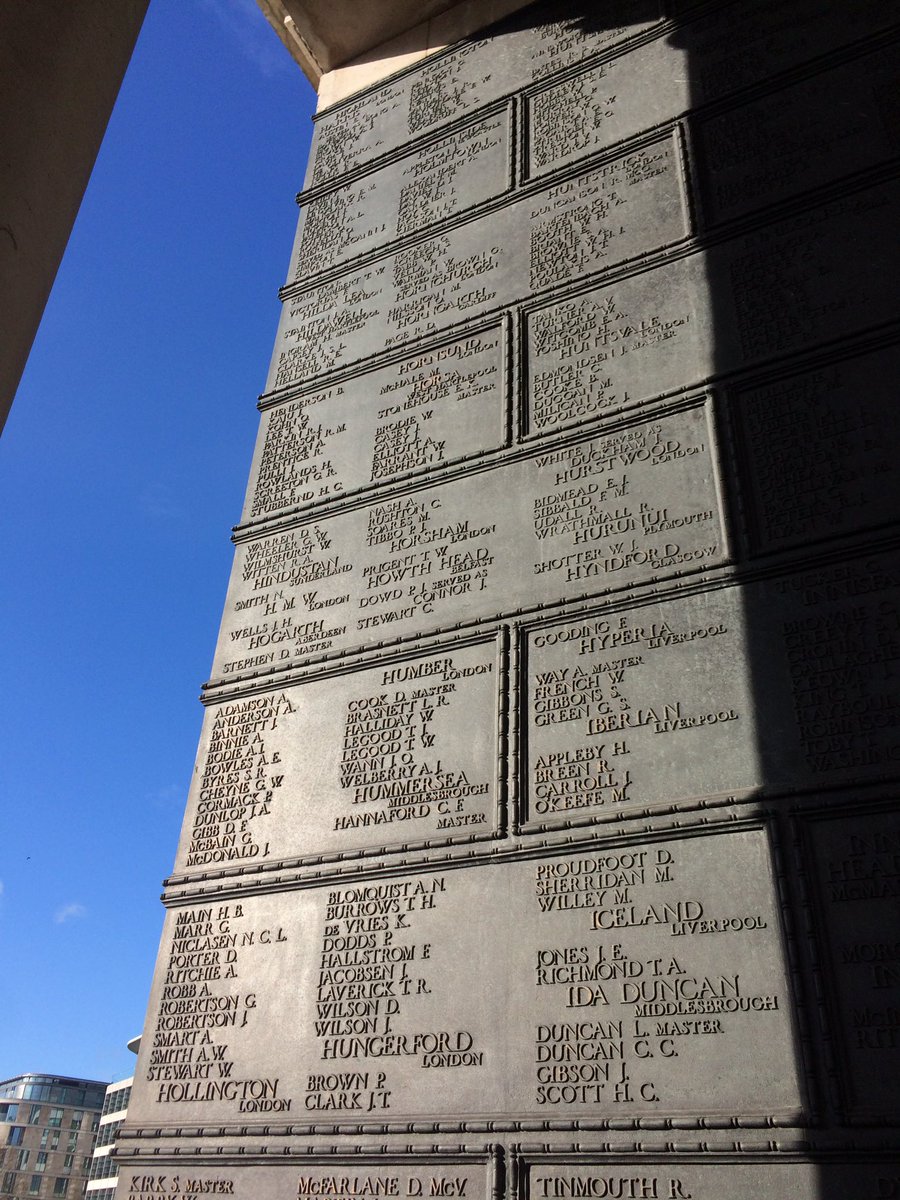 AntonyFjrth's tweet photo. #HeritageDay at the Tower - just time to pay respects at Tower Hill Memorial #WarChannels #MercantileMarine #Seafarers https://t.co/4SgIYLMv3i