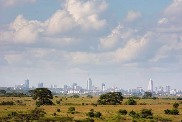 Skyline of Nairobi - Kenya
---
#kenya #nairobi #landscape #skyline #nikon #nikond750  <a href="/andrea/">Andrea Schwandt-Arbogast</a>.dijkstra instagram.com/p/B9BrjbcFbSX/