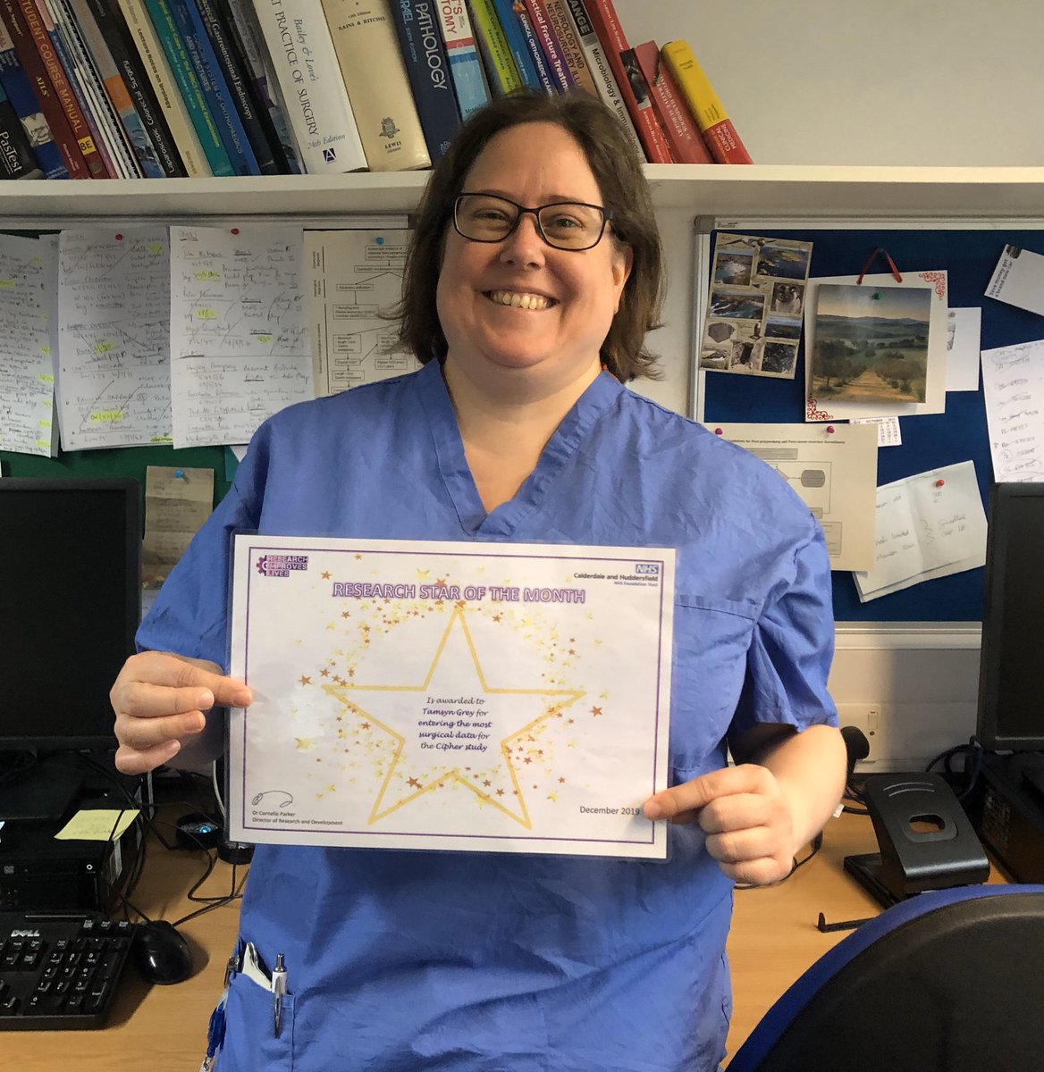 CHFT Research (@chftresearch) on Twitter photo As well as recruiting the final patient for <a href="/PPAC2Trial/">PPAC2Trial</a>, @tamsyngrey is also our Research Star Of The Month for entering the most surgical data for <a href="/TheCIPHERStudy/">The CIPHER Study</a>! π« As well as recruiting the final patient for <a href="/PPAC2Trial/">PPAC2Trial</a>, @tamsyngrey is also our Research Star Of The Month for entering the most surgical data for <a href="/TheCIPHERStudy/">The CIPHER Study</a>! π«