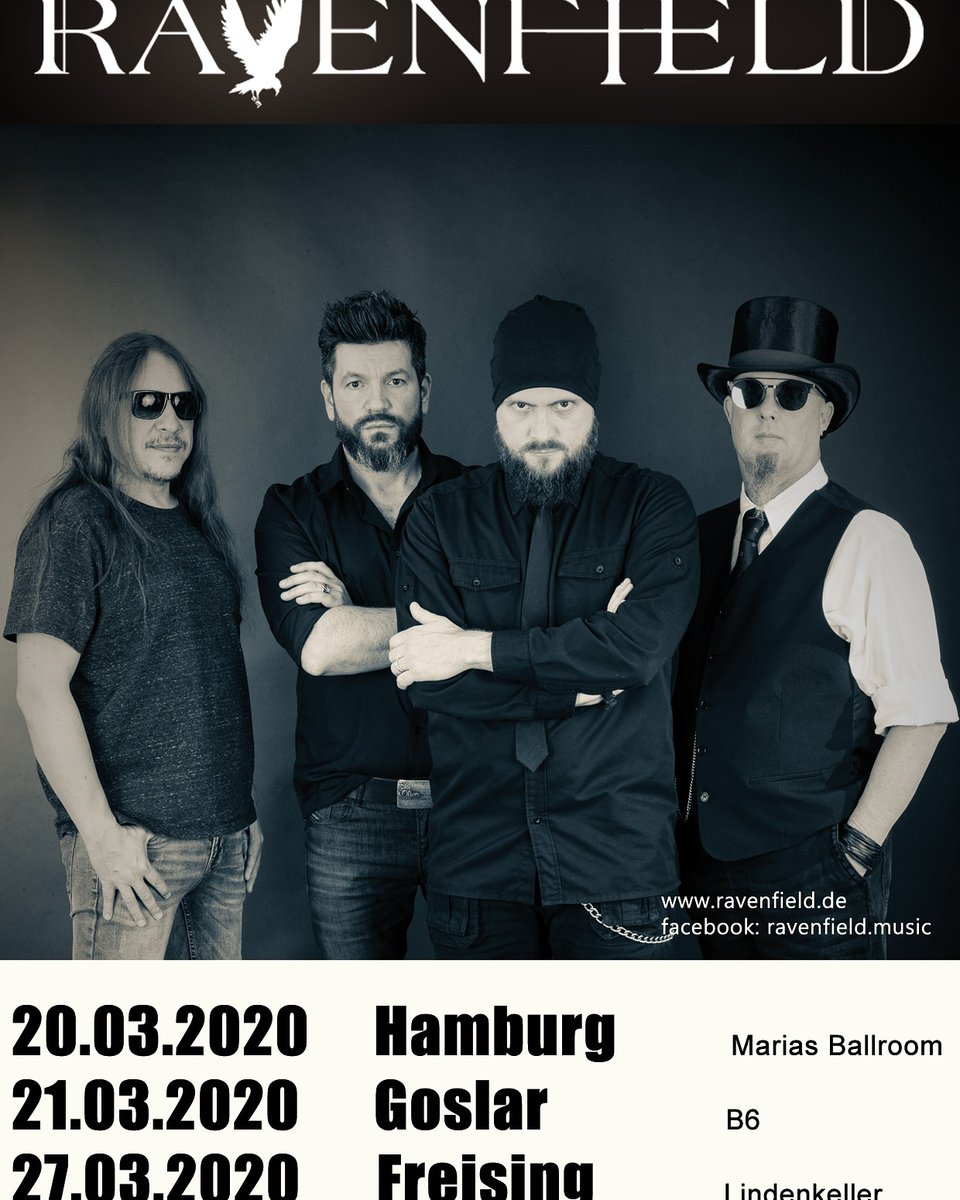 Ravenfield_'s tweet photo. next #ravenfield shows:
#Hamburg #goslar #freising #darkrock #melancholicmetal https://t.co/BcGQDlyxtB