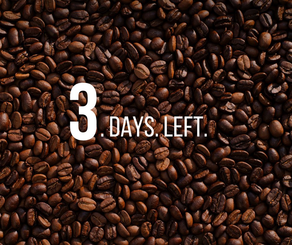 It’s the final countdown 🎶 . ONLY 3 DAYS LEFT! Make sure you register before Wednesday to have the chance to showcase your work at the @londoncoffeefestival ☕️ .

It’s FREE to enter AND you have a chance to win £1000! .

REGISTER TODAY coffeeartproject.com/Register/London

#wednesdaywisdom