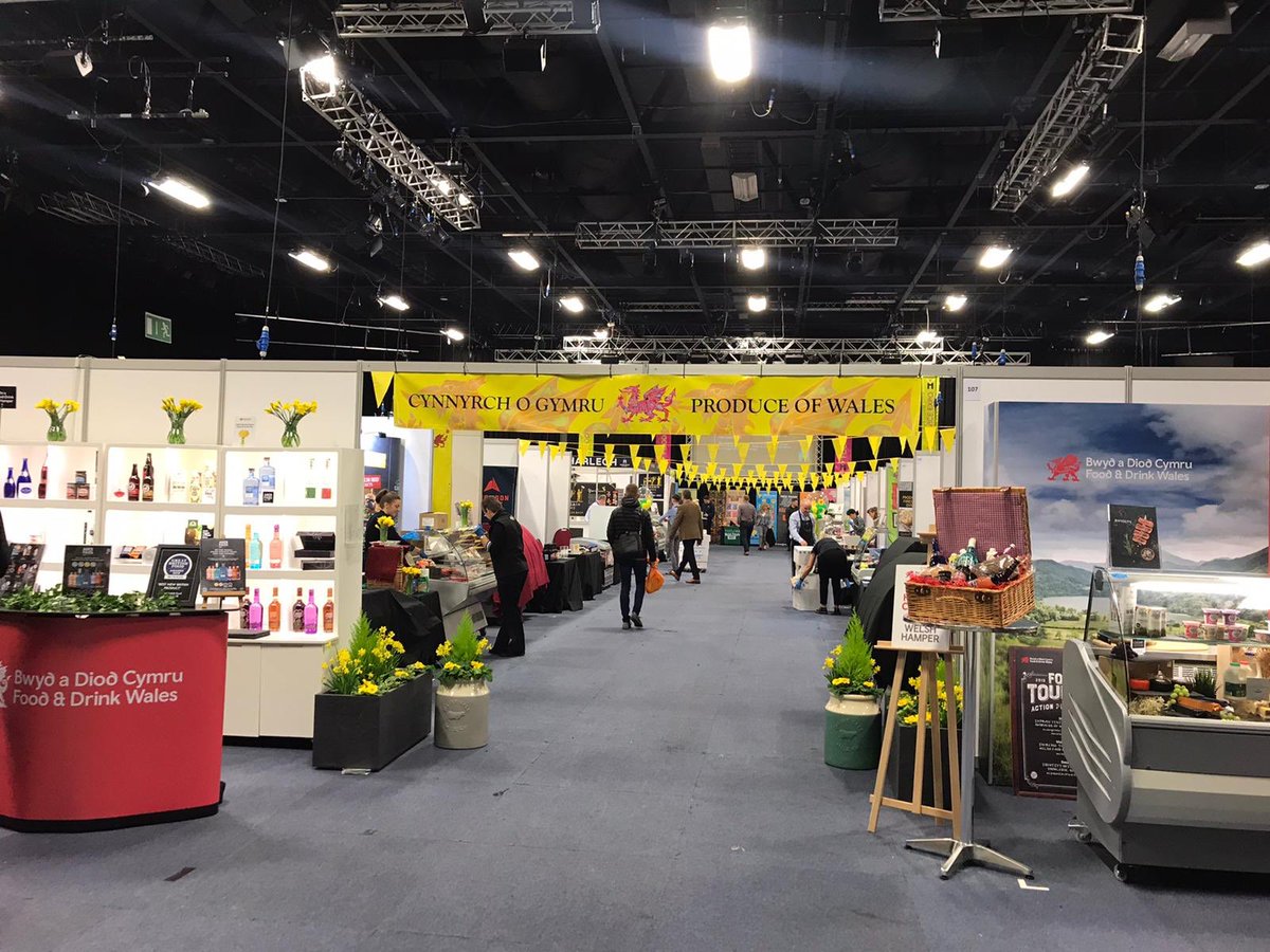 We are all set up for day 2 at the <a href="/harlechfoods/">Harlech Foodservice</a> Expo 2020! Come and say hello to Lauren 👋🏻 and taste some of our amazing products 🍴 #harlechexpo