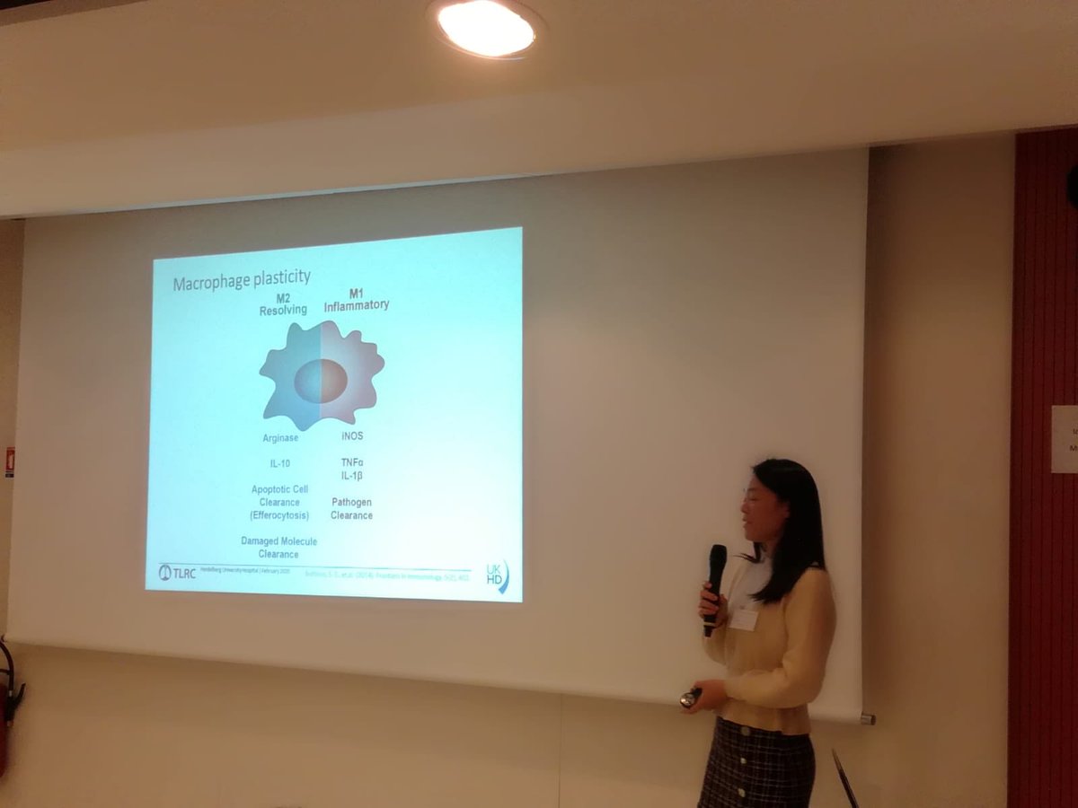 vaincrelamuco's tweet photo. [#MUCORecherche] #EYIM2020 #CFEurope
Stella Jianghui Zhu étudie dans le détail les #macrophages (première barrière de défense de l’organisme) pour comprendre leur rôle dans l’inflammation chronique des #poumons. #mucoviscidose @paodecarli @FlorianeLacour https://t.co/zTrdkzsZ5D