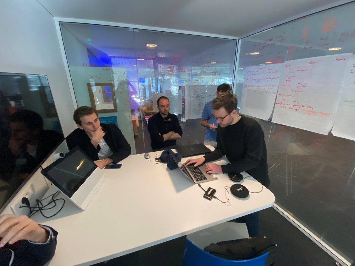 A l'approche de la #ParisBlockchainWeek nos équipes développement <a href="/Global_POS/">Global P.O.S</a>  <a href="/Smartchain_/">Smart-Chain</a> &amp; <a href="/ekino_France/">ekino</a> mettent les bouchées doubles pour la sortie de notre appli #EasyWallet au 31mars ! Stay Tuned !