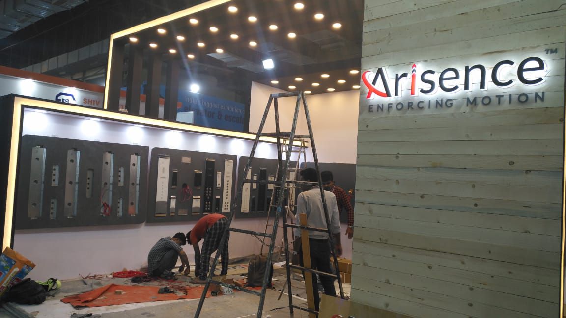 IEEExpoIndia's tweet image. Preparations are underway, stalls are being set up and everything is falling into place just before India's biggest elevator and escalator expo begins. Here's a glimpse of what's in the store.
#BombayExhibitionCenter #Mumbai #IEEExpo2020 #Elevators #Escalators