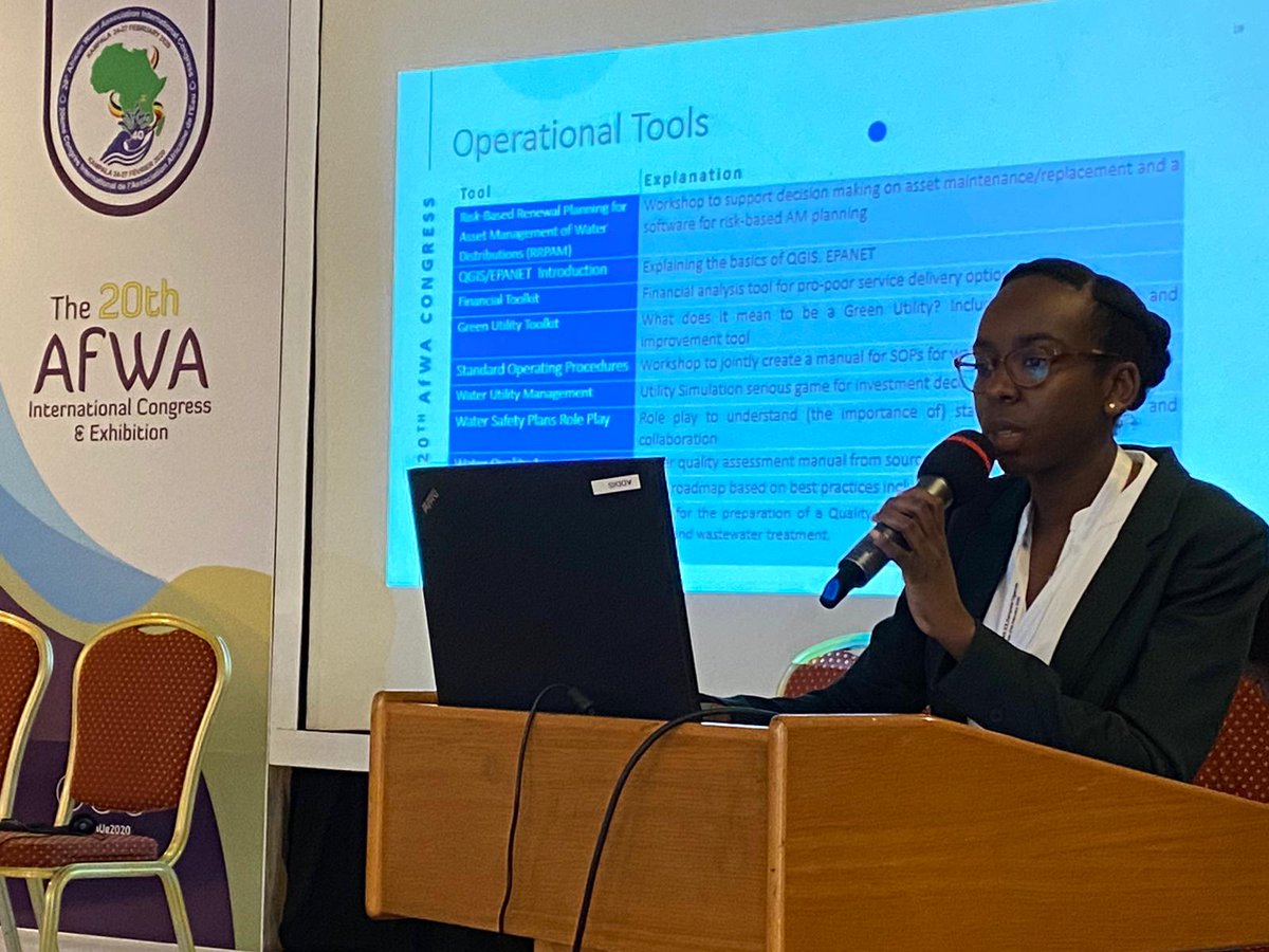 gwopa's tweet photo. We are in #AfwaUg2020!

@gwopa now presenting tools and guidance developed in the #BEWOP project to support the efficient implementation of WOPs, with special focus on the Partnership Management Platform (PMP) that helps adequately capture the learnings of the partnerships https://t.co/spbk9nBSFy