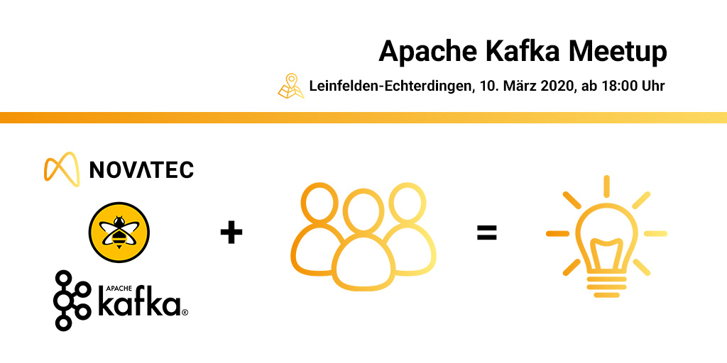 novatecgmbh's tweet photo. Zwei Vorträge von Perry Krol (#Confluent) & Dominik Obermaier (#HiveMQ) sowie Marvin Wiegand warten am 10. März 2020 beim #Meetup in Leinfelden-Echterdingen rund um #Streaming #IoT mit MQTT & #ApacheKafka auf euch! #kafkameetup @apachekafka #teamnovatec - https://t.co/cFmBrunyDp https://t.co/tV5sACazc5