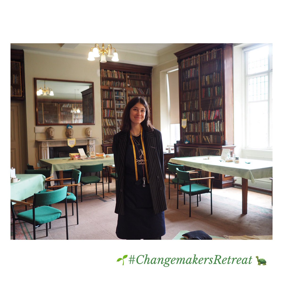 💚 Our #ChangemakersRetreat is set up  at #WeMakeTomorrow climate summit by @JuliesBicycle @ace__london in @RGS_IBG today for any attendees struggling with #ecoanxiety, feeling overwhelmed & want to turn their climate info into sustainable activism. Pop in anytime before 5:30pm💚