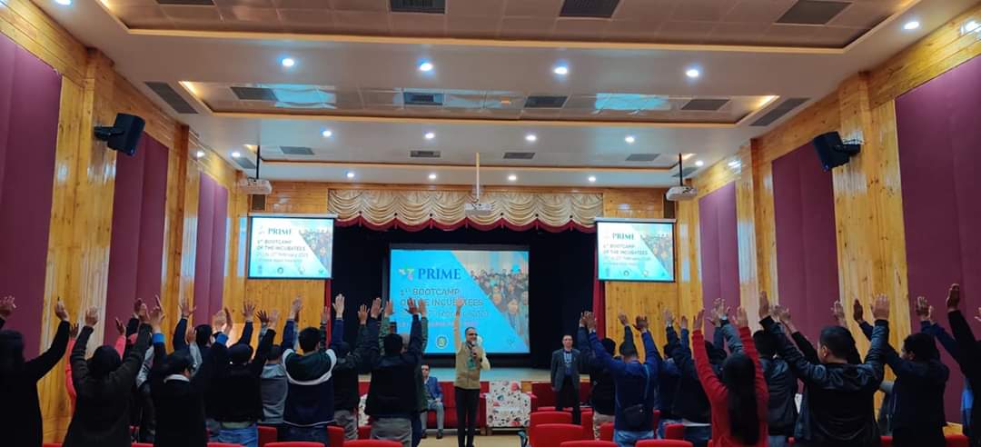 SangmaConrad's tweet photo. Our first-ever bootcamp for the Top 50 Entrepreneurs has commenced as part of the CM's E-Champion Challenge. Our incubatees are mentored by experts and can avail an incubation space at #Meghalaya's #PrimeHub- an incubation centre dedicated for our aspiring #entrepreneurs. https://t.co/LyOQNcrx0s